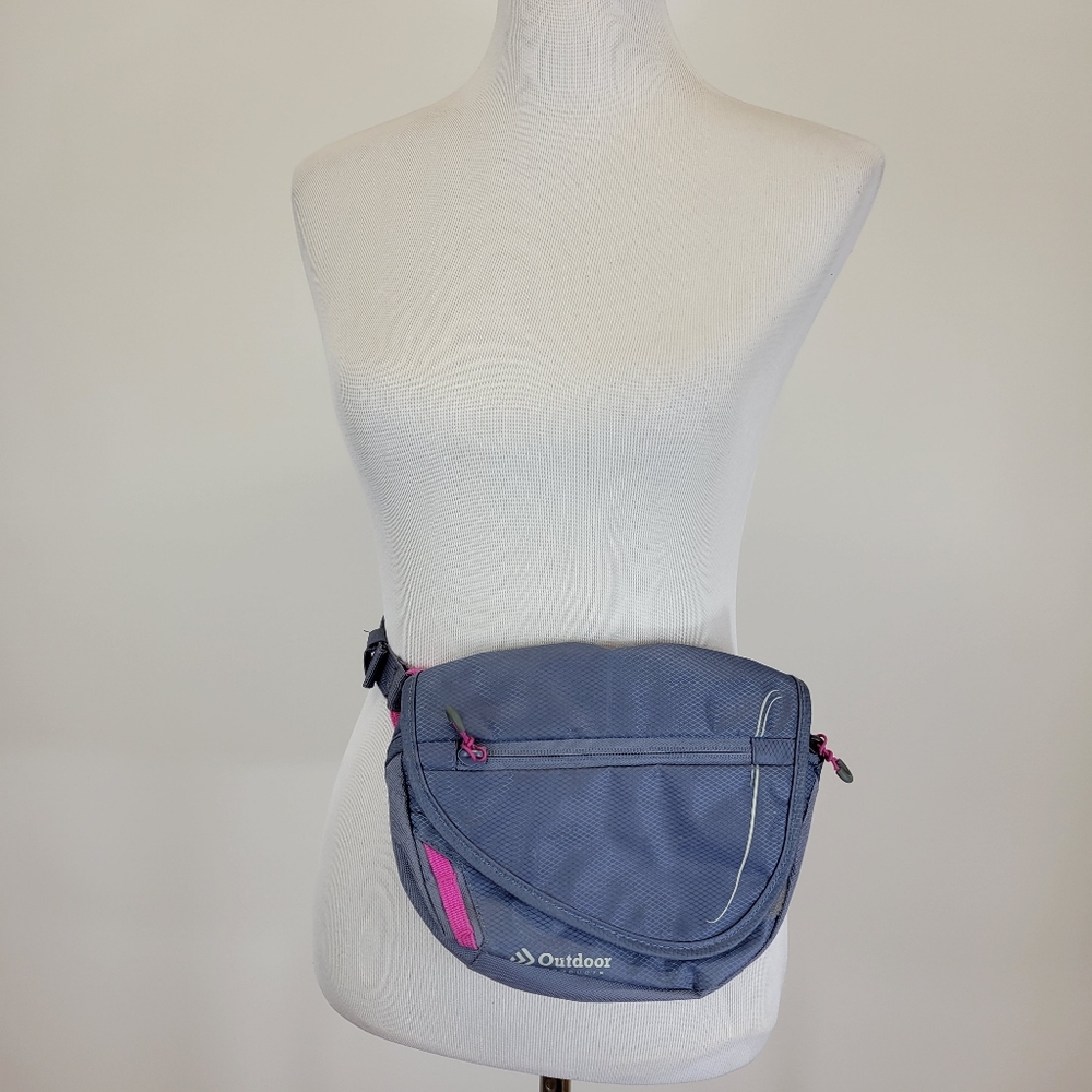 Outdoors waist belt pouch sports adjustable clip